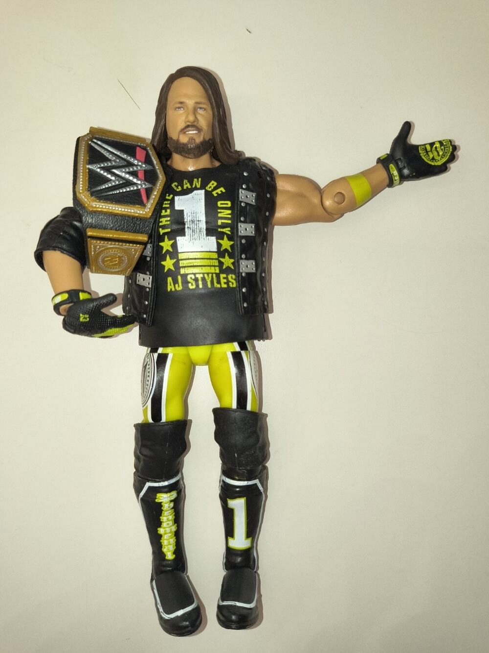 WWE Elite Collection Series 74 AJ Styles With Universal Championship Belt